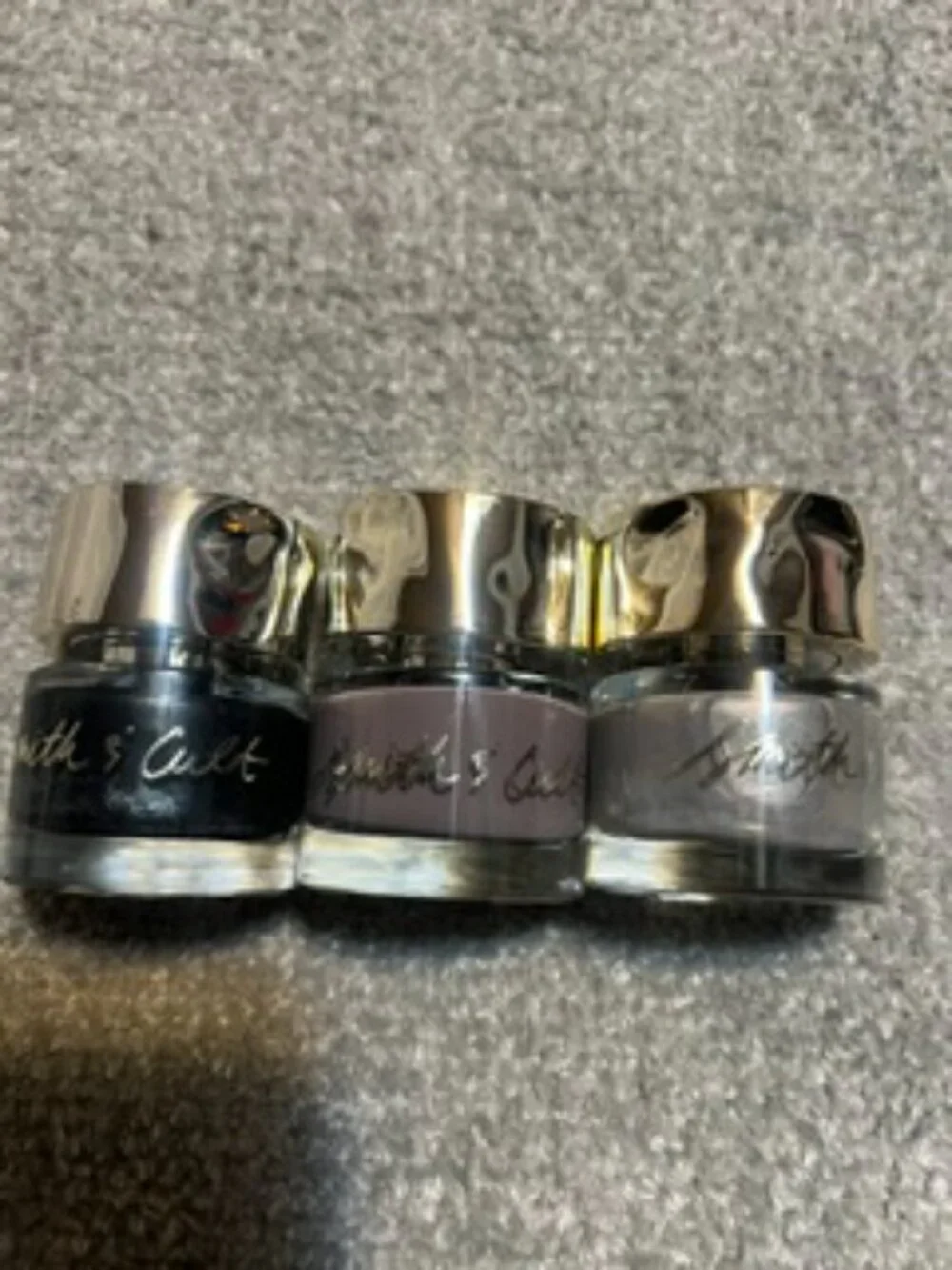 New Trio of Smith & Cult Discontinued Nail Polish in Mattes and Shimmer.